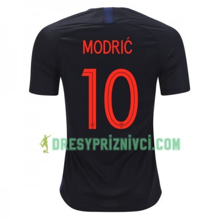 Fotbalový Dres Chorvatsko Modric 10 Venkovní MS 2018